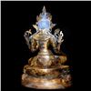Image 3 : A-RARE GILT BRONZE BUDDHA FIGURE MING DYNASTY 14TH/C.