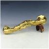 Image 6 : A GILT BRONZE DRAGON RUYI SCEPTER QING DYNASTY.