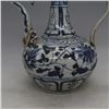 Image 5 : A BLUE & WHITE PHOENIX HEAD TEAPOT MING DYNASTY.