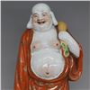 Image 4 : A PORCELAIN ENAMEL BUDDHA FIGURE QING DYNASTY 17TH/C.