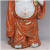 Image 5 : A PORCELAIN ENAMEL BUDDHA FIGURE QING DYNASTY 17TH/C.