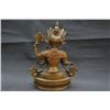Image 3 : A GILT BRONZE BUDDHA FIGURE QING DYNASTY.