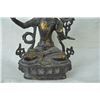 Image 3 : A GILT BRONZE BUDDHA FIGURE MING DYNASTY.