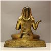 Image 3 : A-RARE GILT BRONZE BUDDHA FIGURE MING DYNASTY 14TH/C.