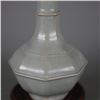 Image 3 : A GREY BOTTLE VASE MING DYNASTY.
