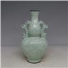 Image 2 : A WHITE CRACKLE DOUBLE GOURD VASE MING DYNASTY.