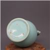 Image 5 : A SKY BLUE DOUBLE DRAGON VASE MING VASE.