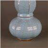 Image 4 : A SKY BLUE DOUBLE GOURD VASE MING DYNASTY.