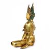 Image 3 : AN EXTREMELY RARE BUDDHA FIGURE MING DYNASTY.