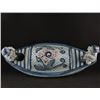 Image 5 : A BLUE & WHITE DRAGON & PHOENIX PILLOW XUANDE MARK 14TH/C.