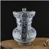 Image 3 : A BLUE & WHITE LOTUS TEAPOT YONGLE MARK 14TH/C.