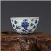 Image 1 : A BLUE & WHITE LOTUS BOWL CHENGHUA MARK 14TH/C.