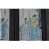 Image 4 : A SET FAMILLE ROSE PORCELAIN PANEL QING DYNASTY.