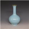 Image 1 : A SKY BLUE BOTTLE VASE MING DYNASTY.