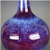 Image 3 : A RED GLAZED BOTTLE VASE QING DYNASTY.