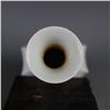 Image 4 : A WHITE DOUBLE HANDLE VASE QING DYNASTY.