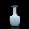 Image 1 : A SKY BLUE BOTTLE VASE MING DYNASTY.