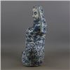 Image 2 : A BLUE & WHITE EMPEROR STATUE QING DYNASTY.