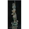 Image 3 : A SANCAI-GLAZE EMPEROR STATUE TANG DYNASTY 9TH/C.