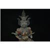 Image 5 : A SANCAI-GLAZE EMPEROR STATUE TANG DYNASTY 9TH/C.