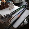 Image 1 : Bundle of garden tools and pitchfork