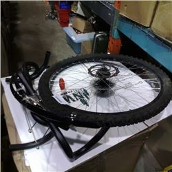 BIKE TIRE, HANDLEBARS AND PARTS