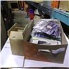 Image 1 : BOX OF CRAFT ITEMS, GUIDES AND DESIGNS
