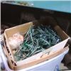 Image 4 : TOTE AND 2 BOXES OF CHRISTMAS LIGHTS