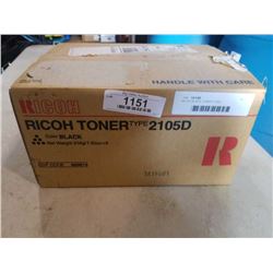 RICOH BLACK TONER 2105D