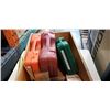 Image 3 : WOOD CRATE OF AIR NAILERS, BITS, STAPLER