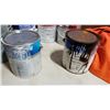 Image 2 : Lot of shop coat primer and other paint with 2 pairs of coveralls