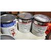 Image 3 : Lot of shop coat primer and other paint with 2 pairs of coveralls
