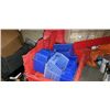 Image 2 : 2 TOTES WITH BUILT IN LIDS AND LOT OF PARTS BINS AND LOT OF ELECTRONICS, XBOX CONTROLLERS, REMOTE, E