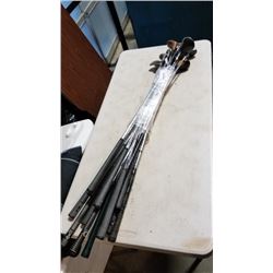 Lot of wilson and other right handed golf clubs