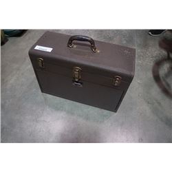 Metal wood crafters toolbox with drawers