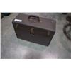 Image 1 : Metal wood crafters toolbox with drawers