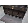 Image 3 : Metal wood crafters toolbox with drawers