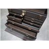 Image 4 : Metal wood crafters toolbox with drawers