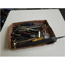 Tray of tools