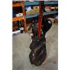 Image 1 : GOLF CLUBS IN BAG AND WALKING POLES