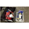Image 1 : TOTE AND TRAY OF NEW WESTWARD ITEMS AND STRAPS
