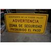 Image 1 : NO ENTRANCE SIGN FROM ARROW TV SERIES