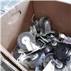 Image 3 : Box of various swivel casters