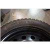 Image 8 : SET OF FOUR KUMHO 225/50R18 INCH TIRES ON 5 BOLT RIMS - STUDDABLE SNOW TIRES