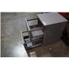 Image 5 : 2 DRAWER METAL FILING CABINET