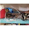 Image 3 : FISHING ROD HOLDERS, NET FRAMES, TOOLS, COOLER, FOAM MAT, WADERS