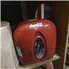 Image 3 : Coca cola mini fridge no cord, with wig box and wig