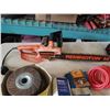 Image 2 : REMMINGTON ELECTRIC CHAINSAW, MILWAUKEE RADIO, FIRST AID KIT AND SHOP SUPPLIES