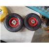 Image 3 : LOT OF HAND TRUCK TIRES