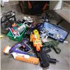 Image 1 : Lot of toy swords, guns with arny men and toy figures